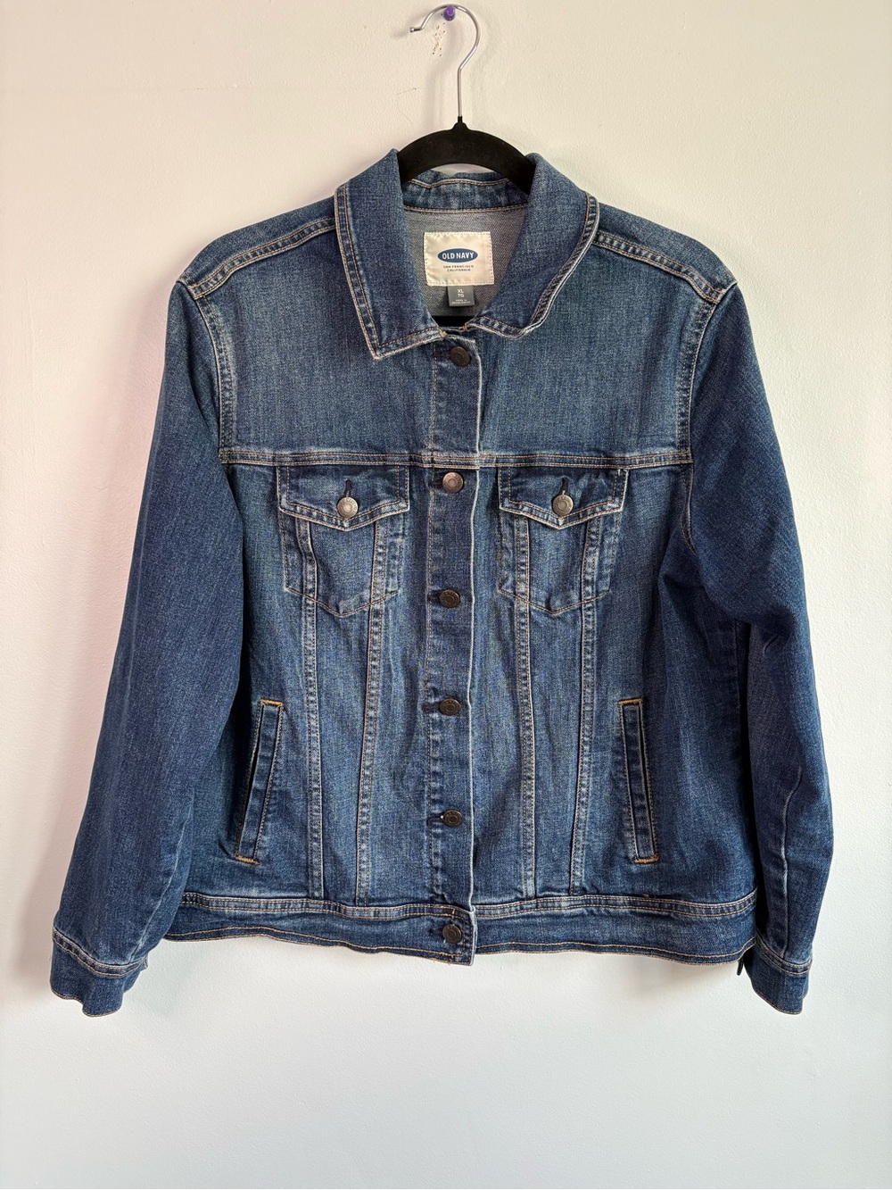 Old Navy Women's Blue Denim Jean Jacket